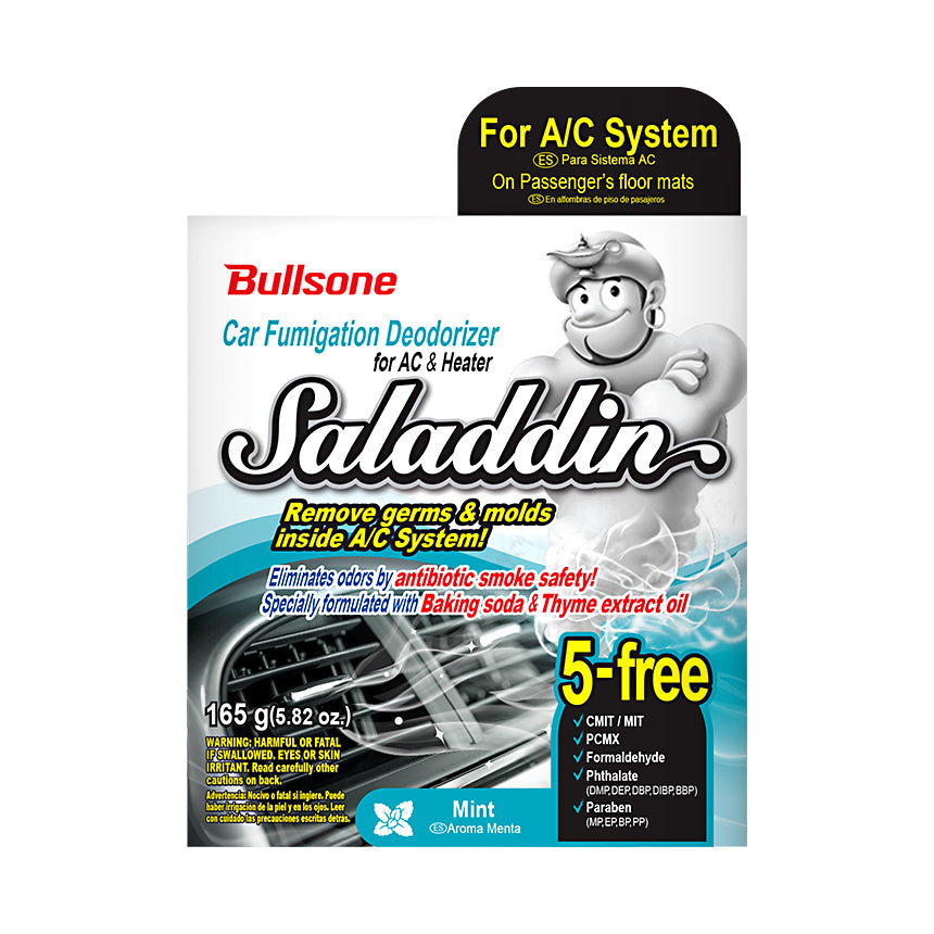 صلاح الدين (مزيل رائحة التبخير) لأنظمة تكييف الهواء 165 جرام (5.82 أونصة) - نعناع