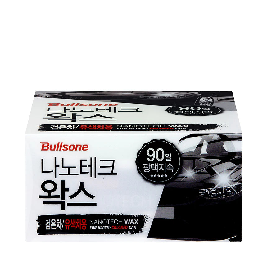 BULLSONE NANO TECH WAX FOR BLACK & COLOURED CAR 300 g(10.68oz)