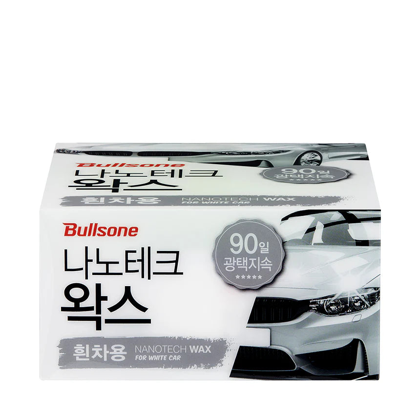 BULLSONE NANO TECH WAX FOR WHITE CAR 300 g(10.68oz)
