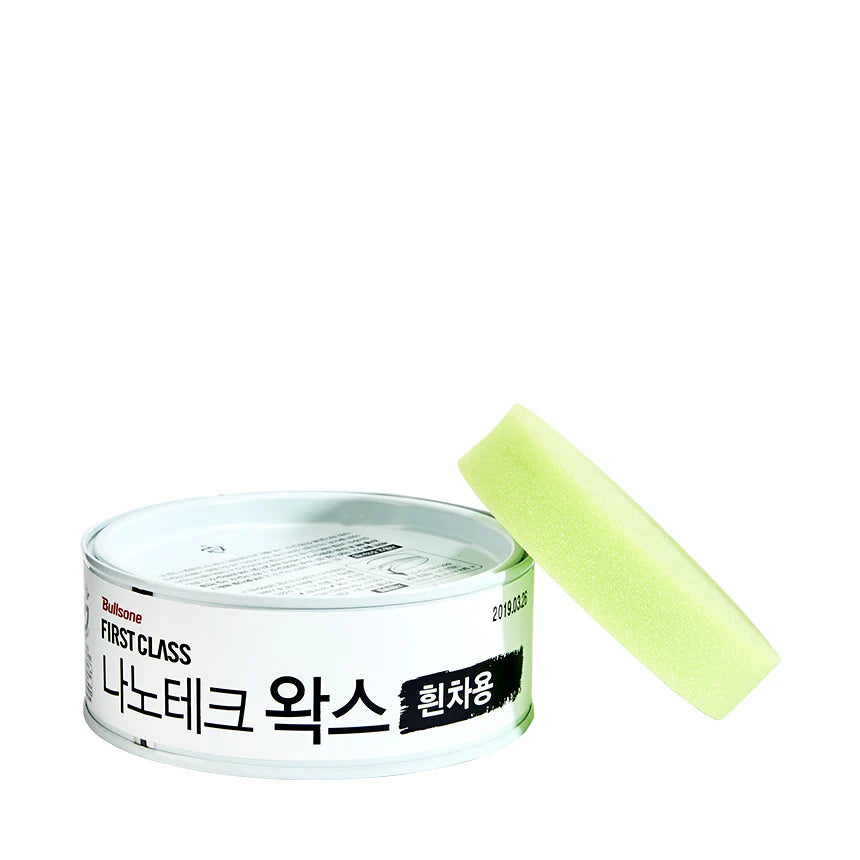 BULLSONE NANO TECH WAX FOR WHITE CAR 300 g(10.68oz)