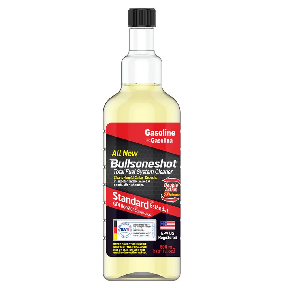 BULLSONESHOT STANDARD - TOTAL FUEL SYSTEM CLEANER FOR GASOLINE ENGINE 500 ㎖(16.91oz)