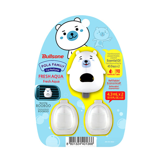 POLA FAMILY VENT CLIP BOOBOO AQUA 4.3 ㎖(0.15oz) + 1 Extra Membrane