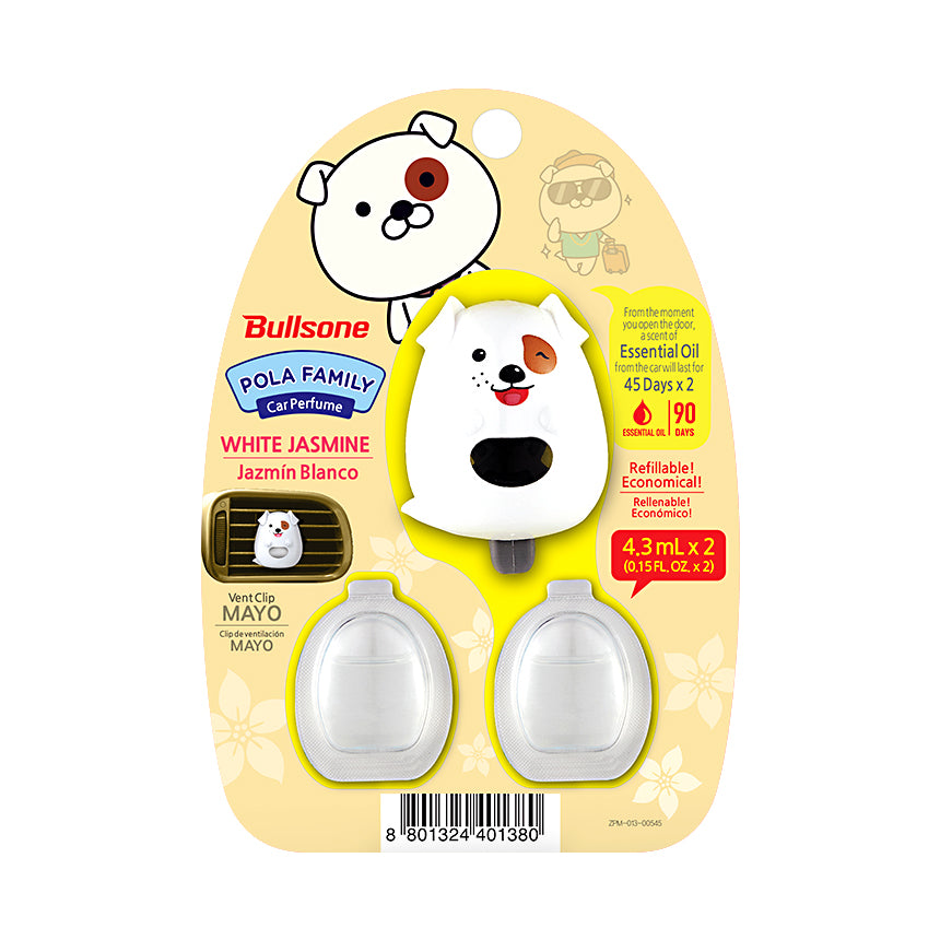 POLA FAMILY VENT CLIP MAYO JASMINE 4.3 ㎖(0.15oz) + 1 Extra Membrane