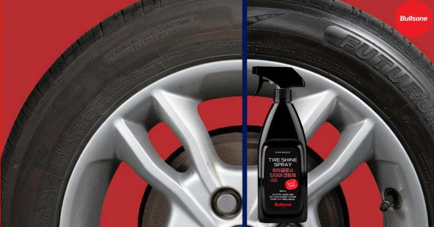 بخاخ تلميع الإطارات عالي اللمعان من بولسون 600 مل